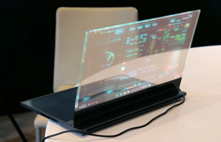 Lenovo Unveils Groundbreaking Transparent microLED Laptop