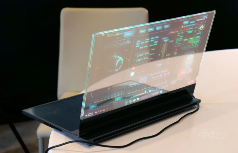 Lenovo Unveils Groundbreaking Transparent microLED Laptop - 4TechNews