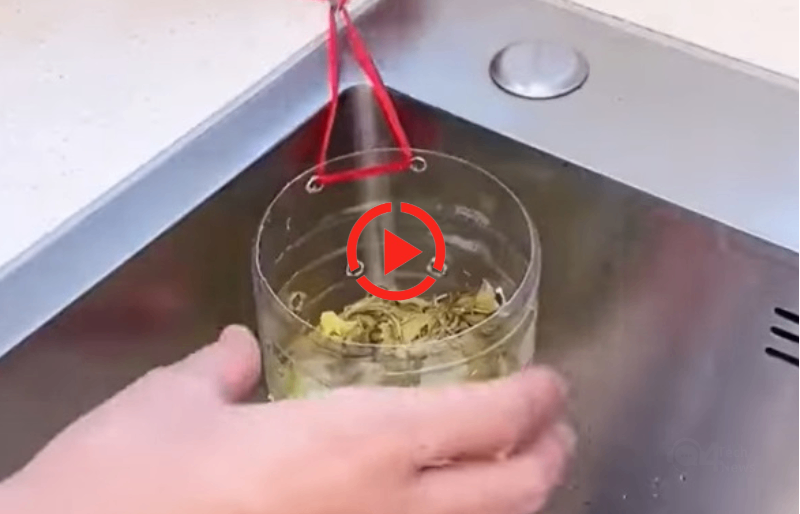 Make A Recycled Sink Filter From Plastic Bottles